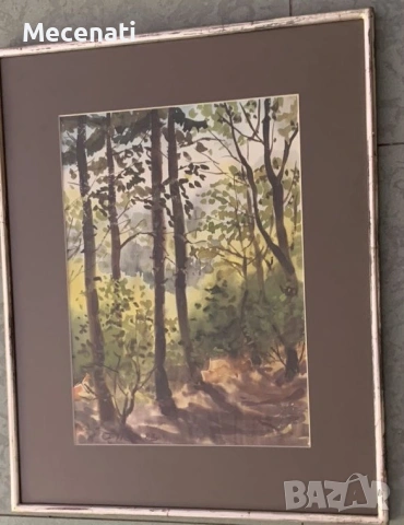 БИСЕРА ПРАХОВА - акварел , снимка 2 - Картини - 53100138