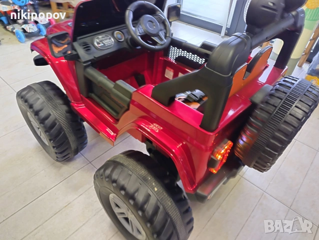 US Двуместен акумулаторен джип FUEGO 4x4 червен, снимка 7 - Други - 53849314