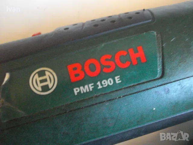 BOSCH PMF190E Реноватор Мултитул Мулти инструмент Бош 190 Вата Унгария 2013г. Почти нов, снимка 3 - Други инструменти - 46859971