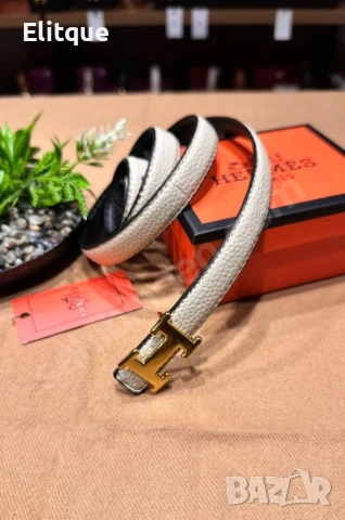 колани от естествена кожа в кутия hermes , снимка 10 - Колани - 53216909