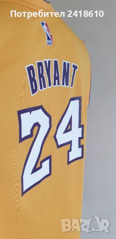 Adidas NBA Lakers Kobe Bryant #24  Mens Size L ОРИГИНАЛ! МЪЖКИ Баскетболен ПОТНИК!, снимка 4 - Спортни дрехи, екипи - 45843368
