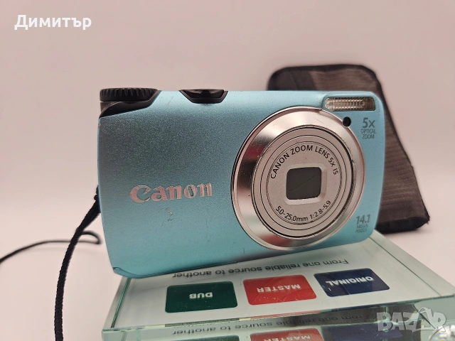 дигитален фотоапарат Canon powershot A3200 IS digital camera 14mp, снимка 3 - Фотоапарати - 53702312
