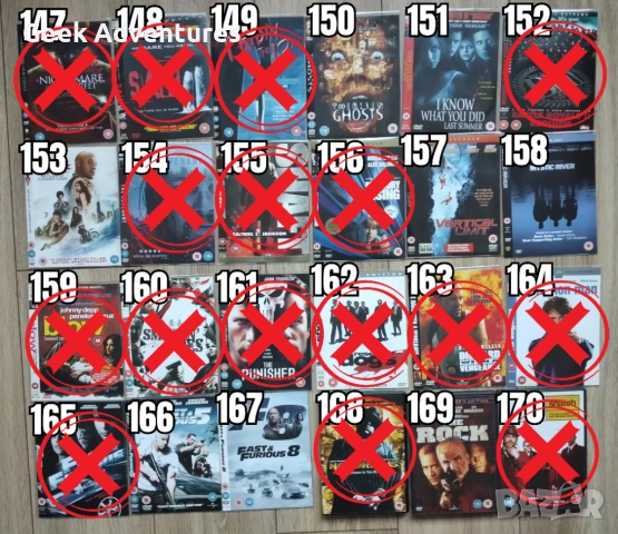 Екшън Филми DVD's - Оригинални Дискове на Английски Език - 5 лв/бр , снимка 8 - Екшън - 47015417