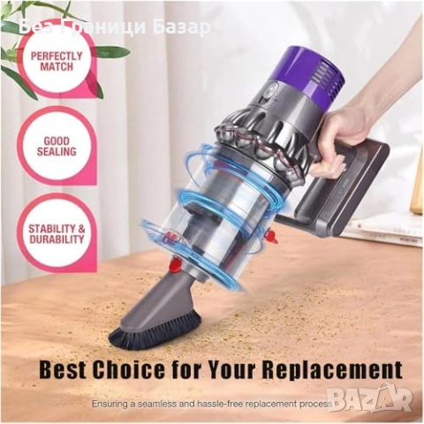 Нов Контейнер за Dyson V10 SV12 с HEPA филтър 969509-01 прахосмукачка, снимка 5 - Прахосмукачки - 53841593