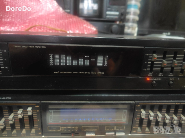 Еквалайзери Sony SEQ-411 FisherEQ-876, снимка 4 - Еквалайзери - 52647242