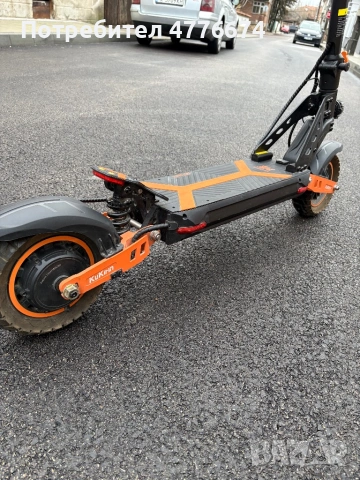 Електрическа тротинетка Kikirin G2 max, снимка 4 - Друга електроника - 53964895