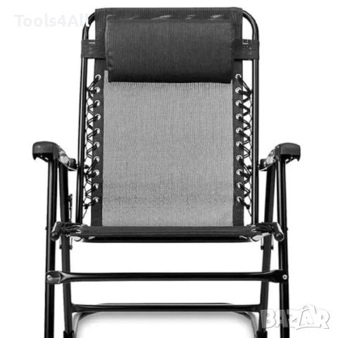 Луксозен, сгъваем, люлеещ стол с нулева гравитация, снимка 6 - Къмпинг мебели - 45925048