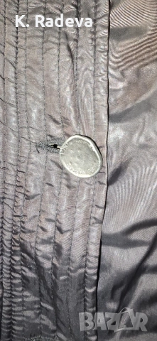 Кафяво зимно яке, дълго., снимка 2 - Якета - 52356043