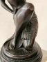 Голяма бронзова статуетка, снимка 5