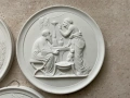 Порцеланов барелеф (плакета) "Четири сезона" Royal Copenhagen, Дания., снимка 3