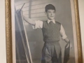 Стара снимка "Млад художник" 50-те год, снимка 2