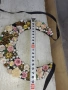 Интересен ръчно изработен кичест накит за носия - нагръдник, снимка 7