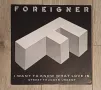 Foreigner ‎– I Want To Know What Love Is (Extended Version) Maxi Single 12 Плочата е с 3 песни Англи, снимка 1