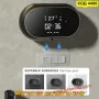 Сапунен дозатор със сензор, LED екран и таймер - ЧЕРЕН - КОД 4495, снимка 6