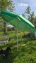 Градинански чадър с чупещо рамо и UV защита с ВЕТРОУСТОИЧИВА КЛАПА 220/220см, снимка 6