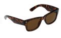 Слънчеви очила Дамски кафявя черена широка рамка кафяви стъкла, снимка 1 - Слънчеви и диоптрични очила - 45975533