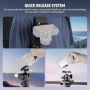 Нова Камерна щипка за раница Neewer PD Arca DSLR GoPro Insta360 камера, снимка 7