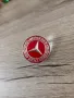 Червена емблема за решетка Mercedes 38 мм – съвместима с S-Class W221, E-Class W211 и W212, снимка 3