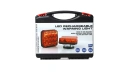 Безжични аварийни сигнални LED блиц светлини (маяк) с магнит 12V/24V - 12 режима, снимка 7