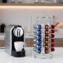 Метална стойка за 36 капсули Nespresso – компактно и стабилно решение за подредена кухня, снимка 3