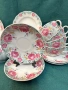 Руски порцелан-сервиз за чай Божури или Утренний на ЛФЗ Ломоносов, снимка 2