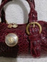 Чанта в цвят бордо, снимка 9