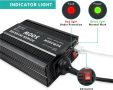 ECM 500 W модифициран синусоидален захранващ инвертор DC 12 V към AC 230 V, снимка 8