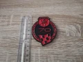 червена метална емблема Abarth 70th Anniversary , снимка 6