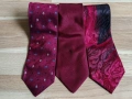 Червени копринени вратовръзки 1, снимка 2