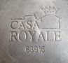 Тенджера 21,5 см Casa Royale неръждаема с метални дръжки, запазена, снимка 7