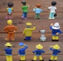 12бр фигурки Пожарникар подходящи за торта или игра, снимка 2