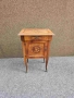 Шкафче с интарзия и обков от месинг, снимка 1
