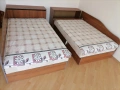 Ъглови легла с матраци и  ракли., снимка 1