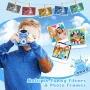 Детска камера GREENKINDER, 2,0 инча, 1080P HD с 32GB карта, за деца на възраст 3-12 години, синя, снимка 5