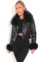 Хит дамско кожено яке, снимка 1