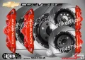 Corvette надписи за капаци на спирачни апарати, снимка 5