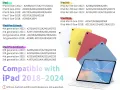 Стилус за Apple iPad 2024-2018/2X бързо зареждане/магнит/отхвърляне на дланта/писалка за iPad, розов, снимка 8