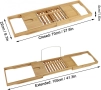 Бамбукова масичка за вана – съвършенство за вашата релаксация, снимка 6