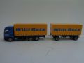 HERPA H0 1/87 MERCEDES ACTROS WILLI BETZ КАМИОН МОДЕЛ ТИР, снимка 1