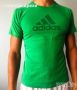 Спортна тениска Adidas climalite (S) като нова, снимка 1 - Спортни дрехи, екипи - 45668207