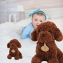 Плюшена играчка Реалистично Кученце Той Пудел 25см Toy Poodle плюшени играчки, снимка 7