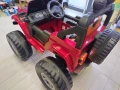 US Двуместен акумулаторен джип FUEGO 4x4 червен, снимка 7