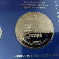 Литва 2015 - Евро Сет - комплектна серия от 1 цент до 2 евро + възпоменателен медал , снимка 2 - Нумизматика и бонистика - 45511619