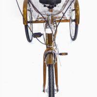 -50% Великденска Кампания Триколка цвят злато 24 цола 6 скорости, снимка 1 - Велосипеди - 45494179