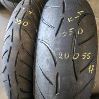 METZELER SPORTEC M7 RR 200/55ZR17  METZELER SPORTEC M7 RR 120/70ZR17, снимка 1 - Гуми и джанти - 45748606