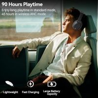 Нови Безжични Слушалки Ankbit E700 - HD Аудио, LDAC, Бързо Зареждане, снимка 5 - Bluetooth слушалки - 45506305