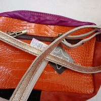 Дамска чанта от естествена кожа Genuine Leather, снимка 2 - Чанти - 45186151