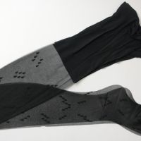 L/XL нов черен фигурален чорапогащник 15 den, снимка 5 - Бельо - 45164081