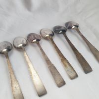 Комплект посребрени лъжички, снимка 5 - Антикварни и старинни предмети - 45164191