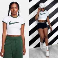 Nike Women's Cropped, Дамска тениска T-Shirt , снимка 4 - Тениски - 44428732